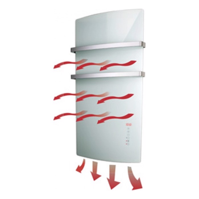 RADIALIGHT DEVA ΘΕΡΜΟΠΟΜΠΟΣ WHITE 1500W 105x52cm RADIALIGHT DEVA ThERMOPOMPOS WHITE 1500W 105x52cm